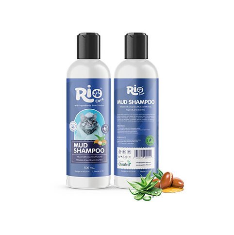 mud shampoo with argan oil 500 ml شامبو طين البحر الميت بزيت الأرجان - الصورة 1