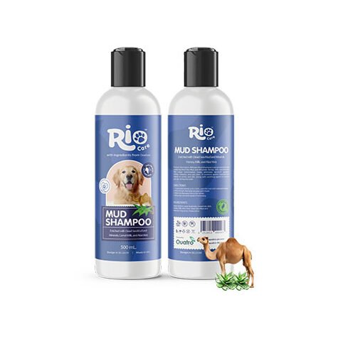 mud shampoo with camel milk 500 ml شامبو الطين مع حليب الإبل - الصورة 1